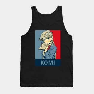 Komi Can't Communicate Poster Tank Top